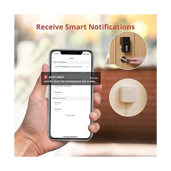 SwitchBot Cerradura inteligente WiFi cerradura de puerta_5