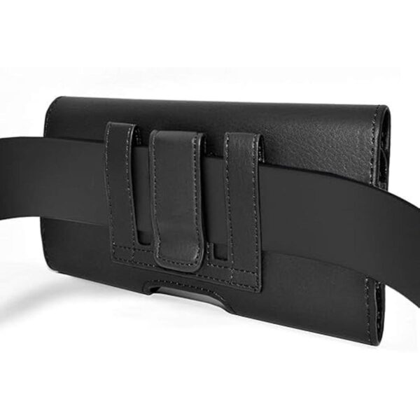 Tamaño XL Funda de piel cubrir Side bolsa con enganche de_4