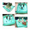 Tapete grande de 39.4 x 39.4 pulgadas para plantas de_3