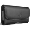 Tamaño XL Funda de piel cubrir Side bolsa con enganche de_1