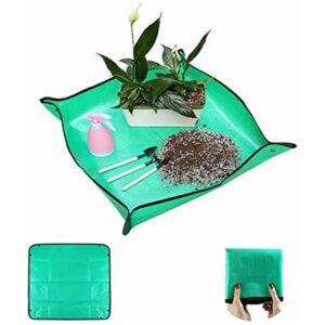 Tapete grande de 39.4 x 39.4 pulgadas para plantas de_1