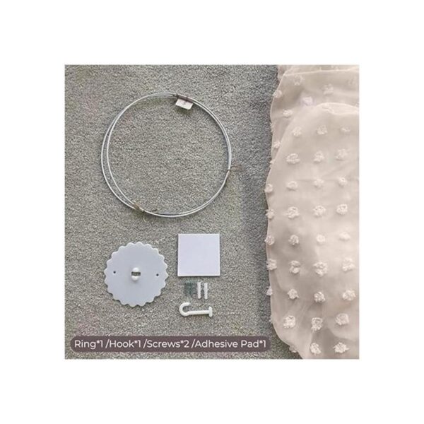 Wonder Space Elegante dosel de cama para niños malla de_6