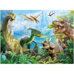 Rompecabezas de dinosaurio para niños de 3 a 5 años 4 a 8_1