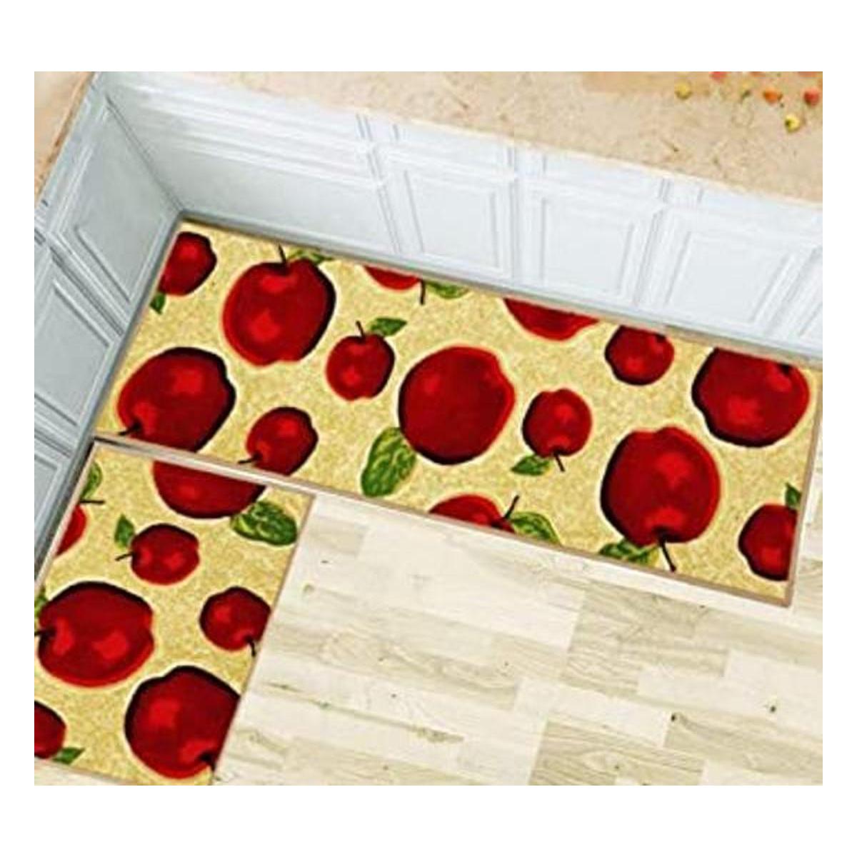Wolala Home Alfombra de cocina duradera lavable a