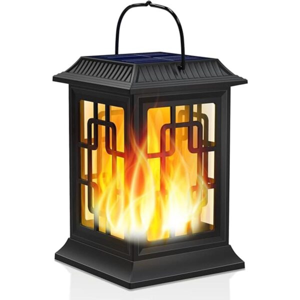 Woenergy Farol solar de llama para exteriores faroles_1