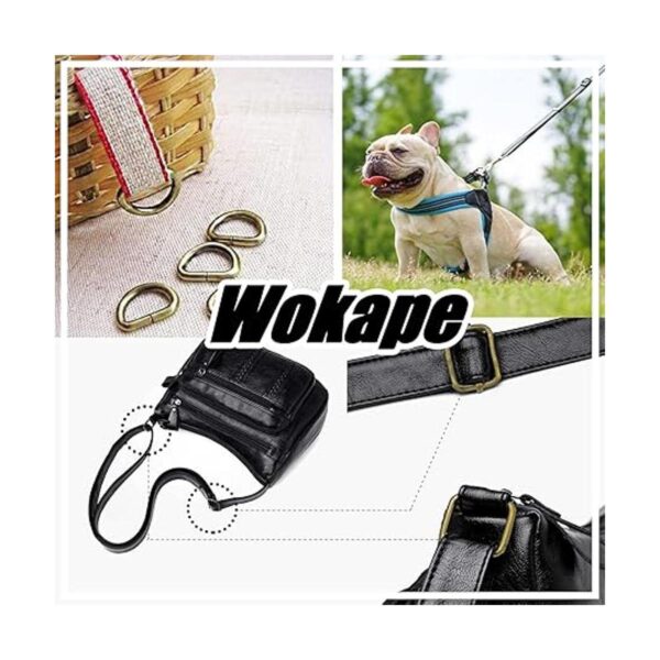 Wokape Juego de 140 hebillas de bronce de 1 pulgada