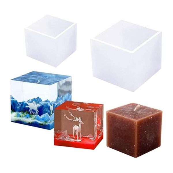 Woohome 32 moldes de resina de silicona con esfera de