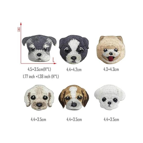 Woohome 14 parches para planchar para perros para coser