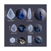 N A Woohome 55 piezas de moldes de silicona resina epoxi