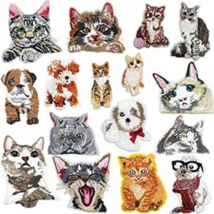 16 parches para planchar para gatos y perros de Woohome