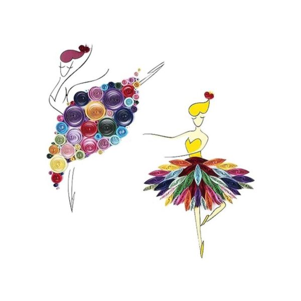 Woohome Kit de 48 piezas de papel Quilling para hacer