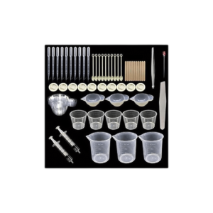 Woohome Juego de 66 herramientas de resina epoxi