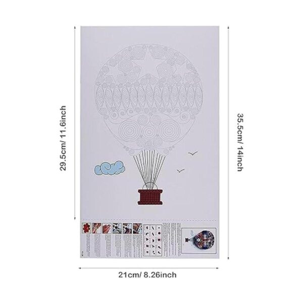 Woohome Kit de 48 piezas de papel Quilling para hacer