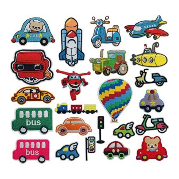 Woohome Parches para planchar de coche 23 piezas