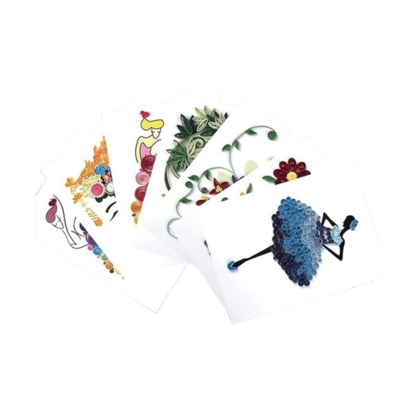 Woohome Kit de 48 piezas de papel Quilling para hacer