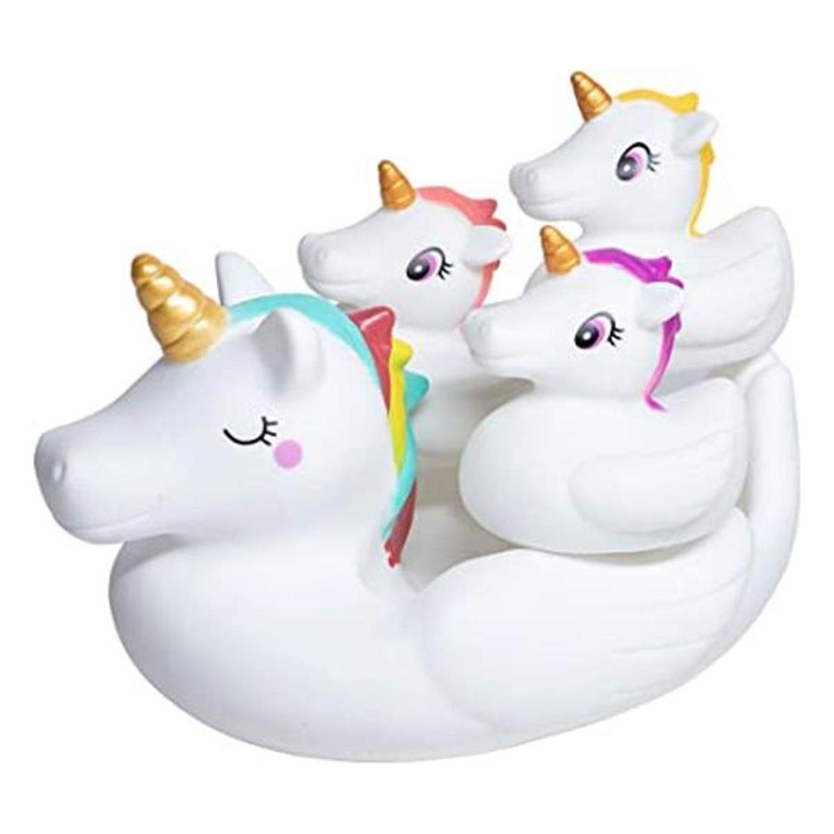 Juguetes de baño para bebés lindos juguetes de unicornio