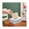 Wocred Funda rectangular para caja de pañuelos espejados