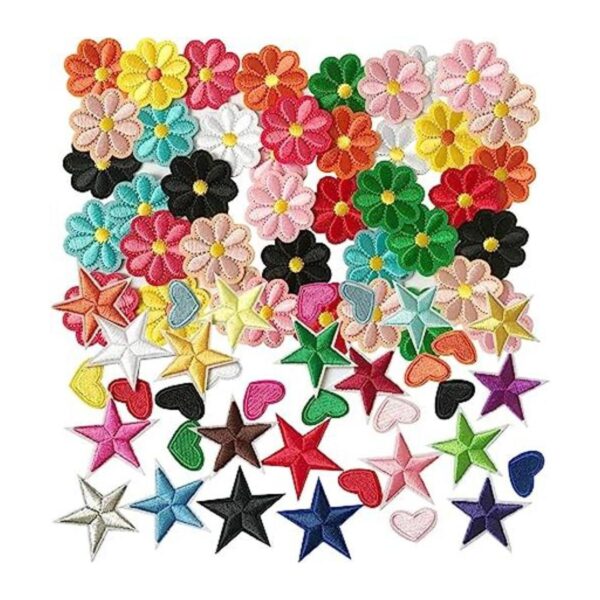 Woohome 80 parches para planchar parches mixtos con forma