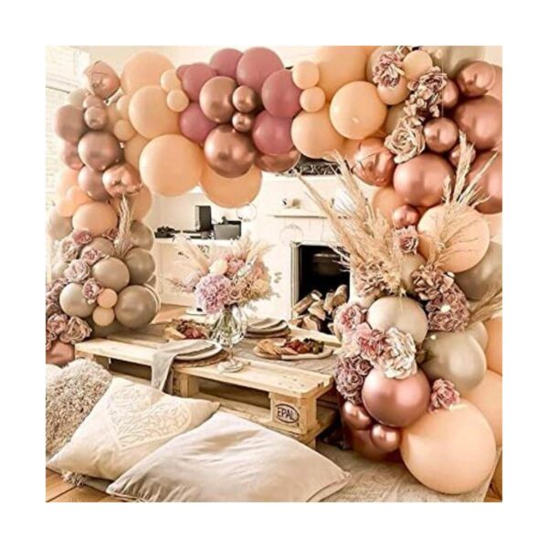 Woaipati Kit de guirnalda de arco de globos doble relleno