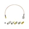 SUPERBAT SMA macho a BNC cable macho de 20 pulgadas 5_1
