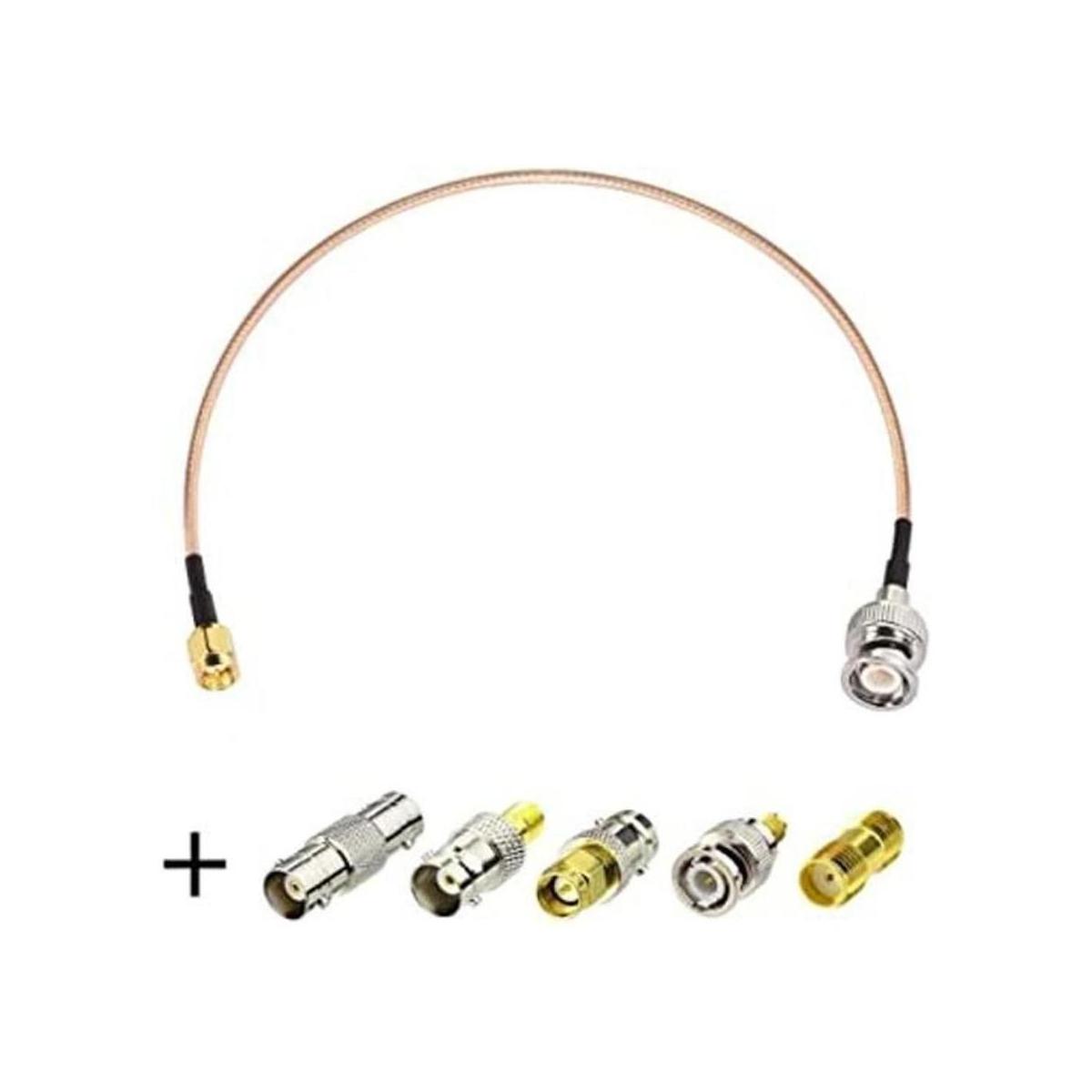 SUPERBAT SMA macho a BNC cable macho de 20 pulgadas 5