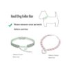 WoYous Juego de collar de perro con diamantes de imitación_3