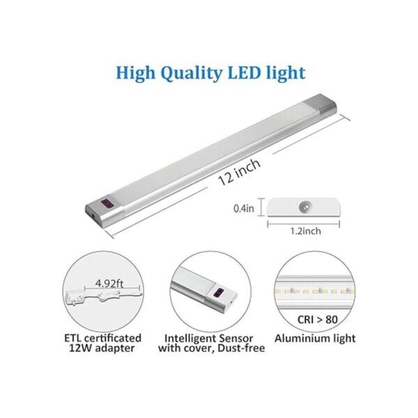 WOBANE Barra de luz LED enchufable con adaptador ETL_2