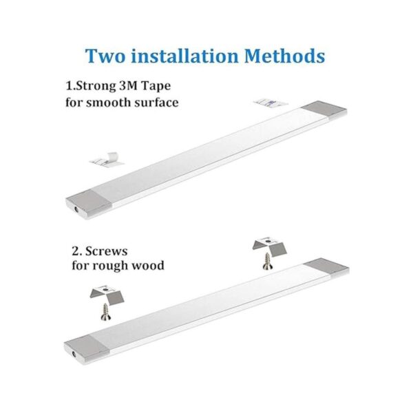 WOBANE Barra de luz LED enchufable con adaptador ETL_3