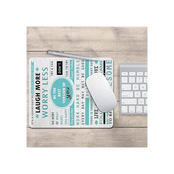 Wknoon almohadilla para mouse con diseño floral retro_6