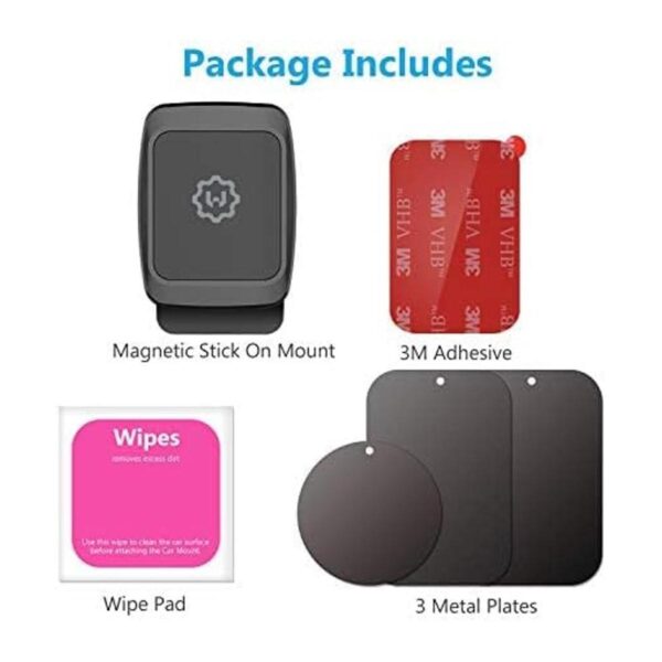 WixGear Paquete de 2 unidades de soporte magnético_5