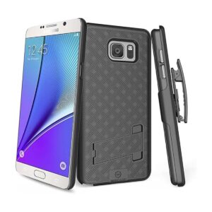 WizGear Funda para Samsung Galaxy Note 5 con soporte y_1