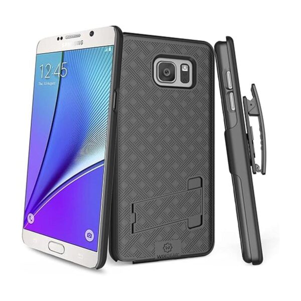 WizGear Funda para Samsung Galaxy Note 5 con soporte y_1