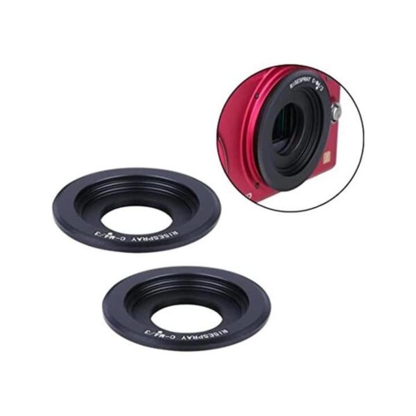 Wixine CM43 Negro Magic C Mount TV Lens a BMPCC Adaptador_1