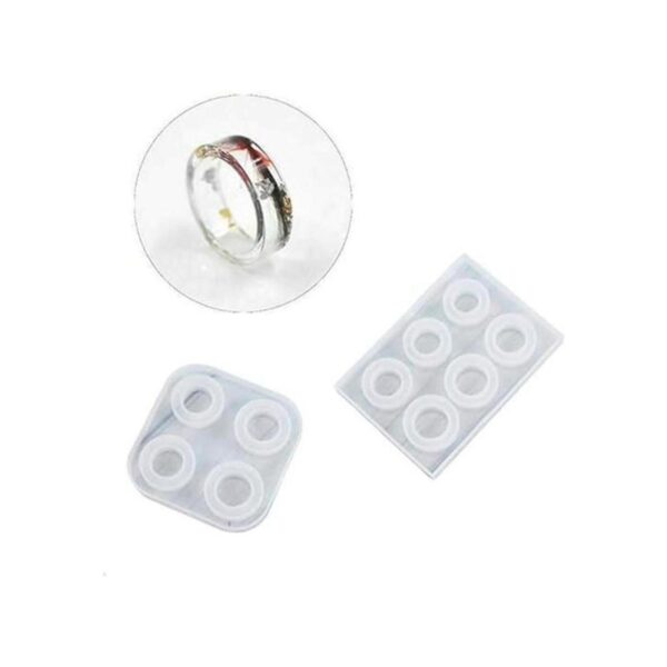 Wixine Moldes epoxi de silicona para manualidades
