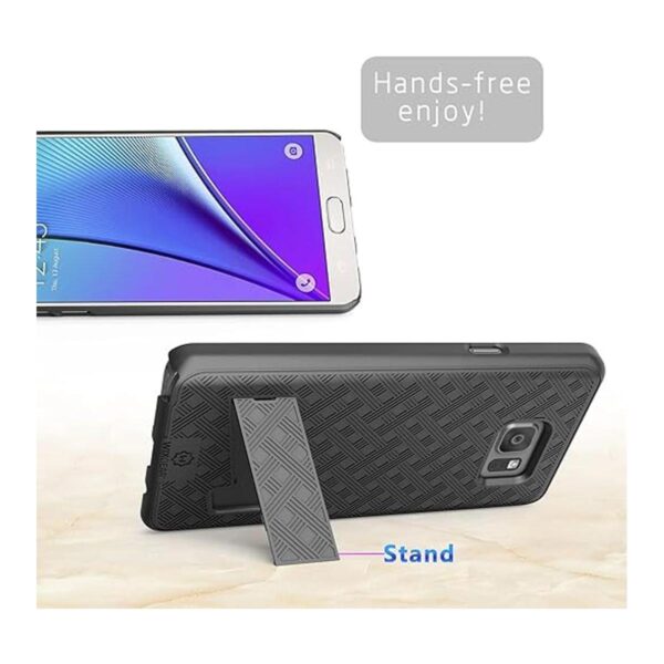 WizGear Funda para Samsung Galaxy Note 5 con soporte y_2