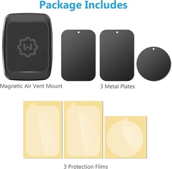 WixGear Soporte magnético para teléfono de automóvil_5