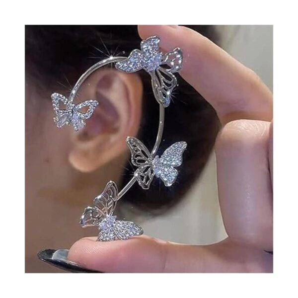 Wiwpar Clips de mariposa para mujer aretes de mariposa_3