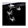 Wiwpar Clips de mariposa para mujer aretes de mariposa_4