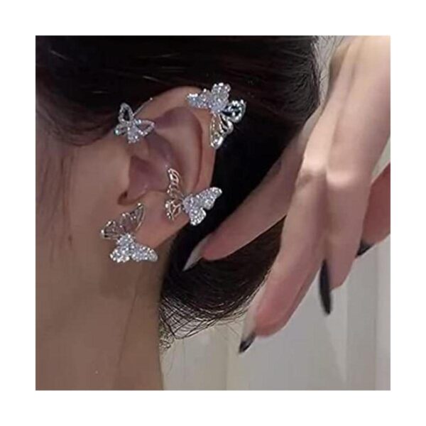 Wiwpar Clips de mariposa para mujer aretes de mariposa_1
