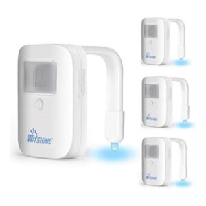 4 Pack Witshine Rechargeable Toilet Night Light LED_1