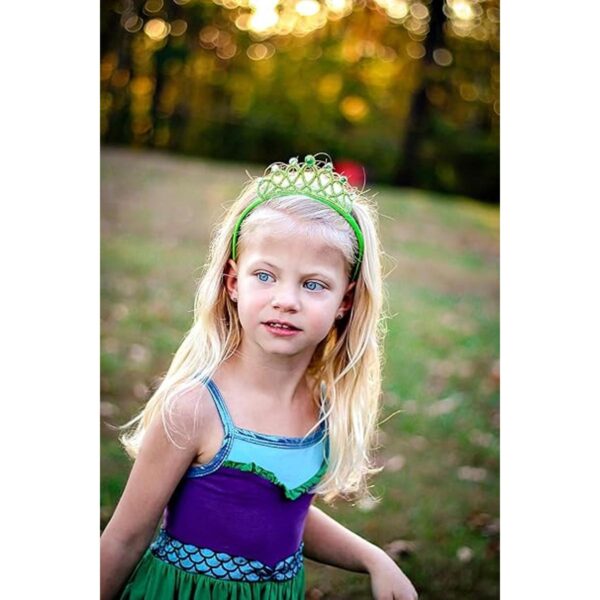 Witty Pretty Pink Purple Green Red Tiara de princesa con_4