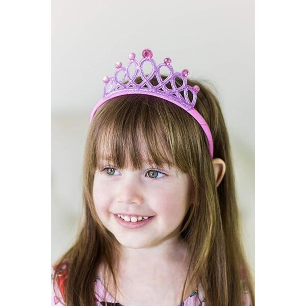 Witty Pretty Pink Purple Green Red Tiara de princesa con_5