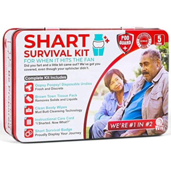 Divertido kit de supervivencia de Shart de Witty Yeti. El