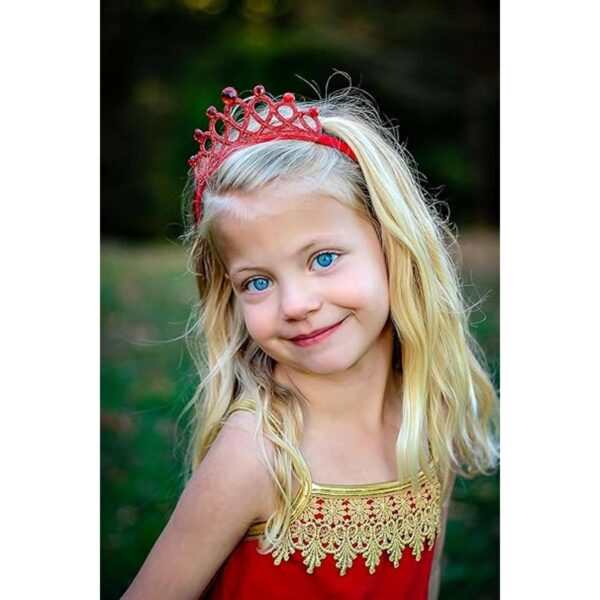 Witty Pretty Pink Purple Green Red Tiara de princesa con_2