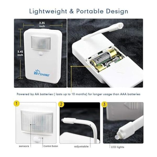 Witshine Paquete de 3 luces nocturnas para inodoro 16_3