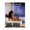 Witeem Regleta de alimentación protector contra_4