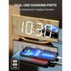 Reloj despertador digital doble para dormitorio 8.7_6