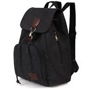 WITERY Mochila de lona para mujer mochila escolar para