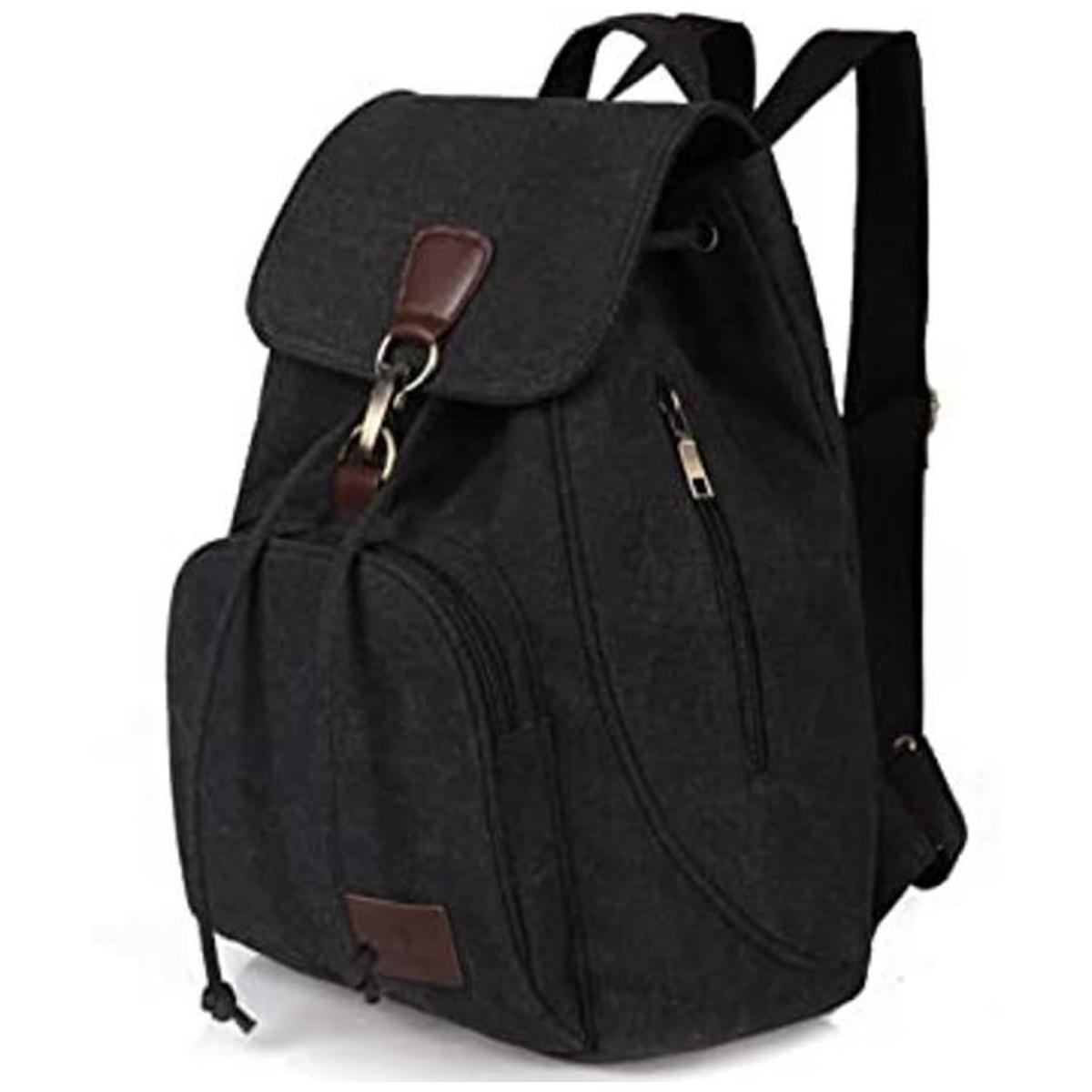 WITERY Mochila de lona para mujer mochila escolar para