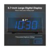 Reloj despertador digital para dormitorio mesita de_2